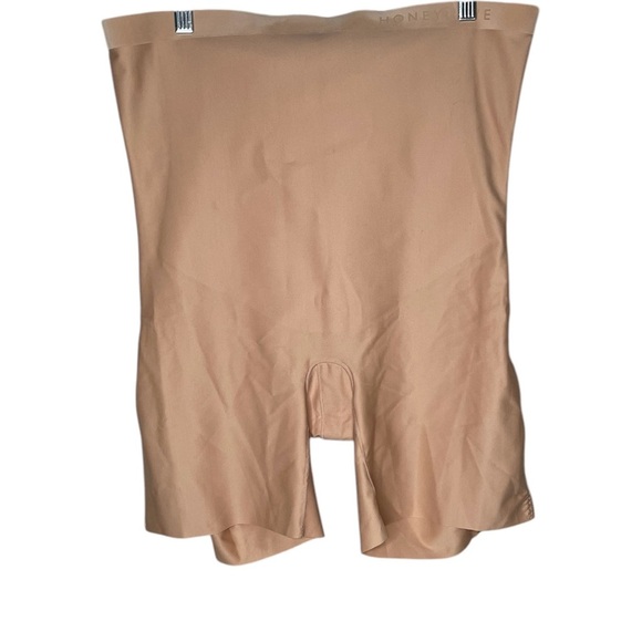 NWT HoneyLove No-Show High-Waist Short in Sand Size 3X - Picture 4 of 9